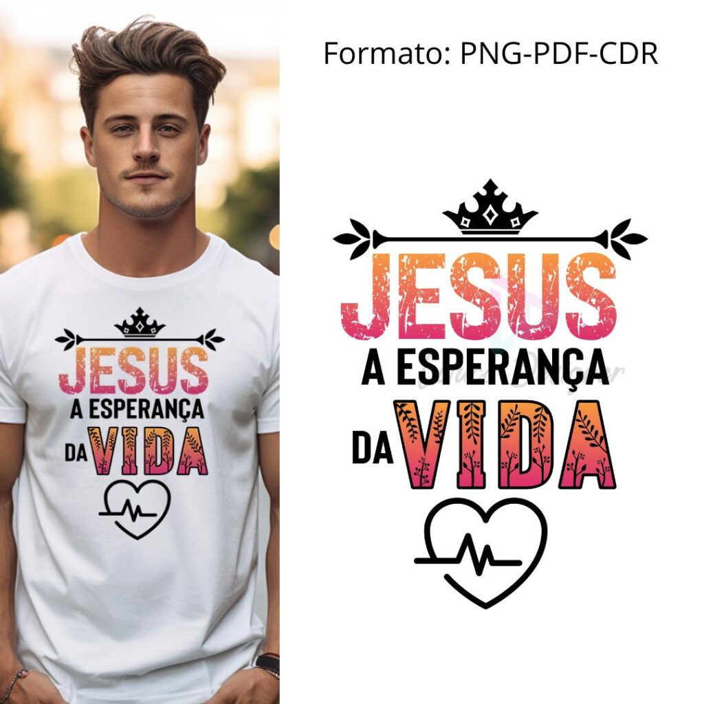 Artes camisas evangélica