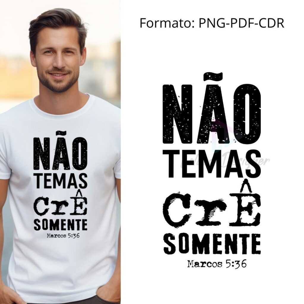 Artes camisas evangélica